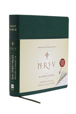 Large Print Bible-NRSV-Catholic by Anonymous