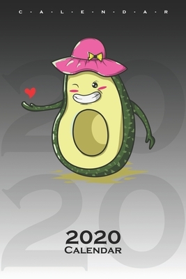 Avocado without core calendar 2020: Annual Calendar for Couples and best friends by Partner de Calendar 2020