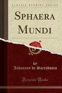 Sphaera Mundi by Johannes de Sacrobosco