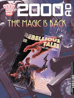 2000 AD Prog 2044 - The Magic is Back by Michael Caroll, Dan Abnett, Pat Mills, Gordon Rennie, Guy Adams, Emma Beeby