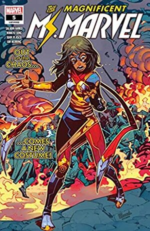 Magnificent Ms. Marvel #5 by Minkyu Jung, Saladin Ahmed, Eduard Petrovich
