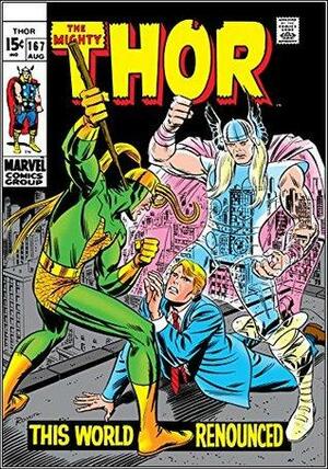 Thor (1966-1996) #167 by Stan Lee
