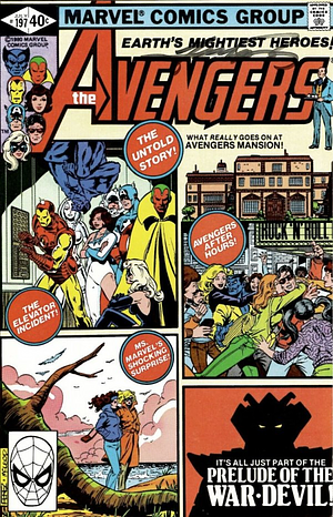 Avengers (1963) #197 by David Michelinie
