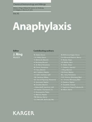 Anaphylaxis by Johannes Ring