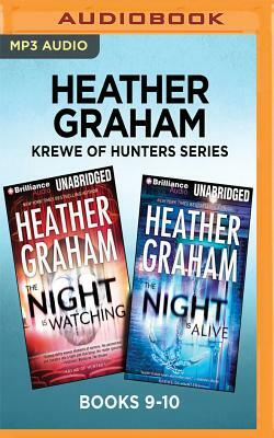 Heather Graham Krewe of Hunters Series: Books 9-10: The Night Is Watching & the Night Is Alive by Heather Graham