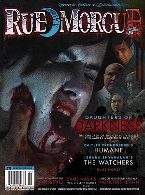 Rue Morgue Magazine #218 by Andrea Subisatti