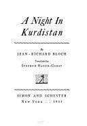 A Night in Kurdistan by Jean Richard Bloch