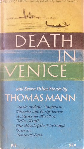 Death in Venice and seven other stories by Thomas Mann