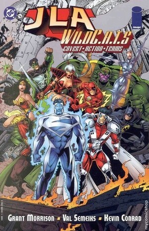 JLA / WildC.A.T.s by Val Semeiks, Grant Morrison