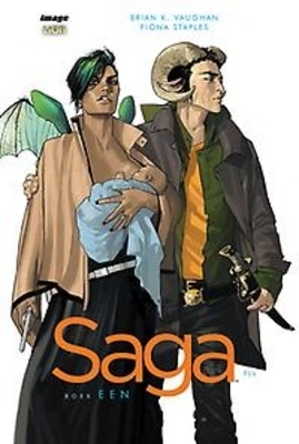 Saga. Boek 1 by Fiona Staples, Brian K. Vaughan
