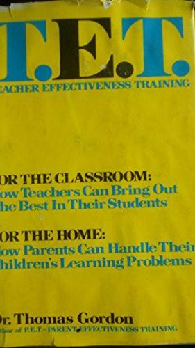 Teacher Effectiveness Training by Gordon