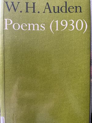 Poems (1930) by W.H. Auden