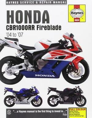 Honda Cbr1000rr Fireblade, '04-'07 by Haynes Publishing