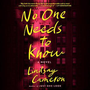 No One Needs to Know by Lindsay Cameron