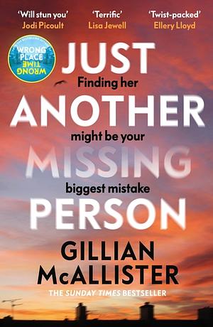 Just Another Missing Person by Gillian McAllister