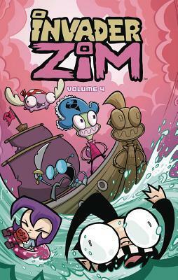 Invader Zim Vol. 4 by Aaron Alexovich, Danielle Koenig, Jhonen Vásquez, Warren Wucinich, Eric Trueheart