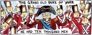 The Grand Old Duke of York by Kate Beaton