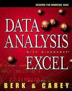 Data Analysis with Microsoft Excel: Updated for Office 2000 by Patrick Carey, Kenneth N. Berk