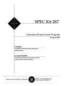 Instructional Improvement Programs, Issue 287 by Lisa Janicke Hinchliffe, Scott Walter