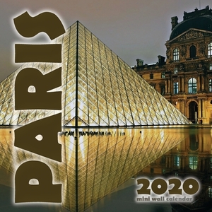 Paris 2020 Mini Wall Calendar by Wall