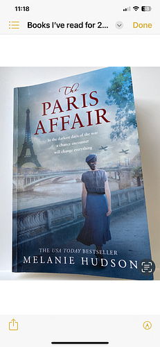 The Paris Affair by Melanie Hudson