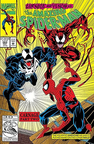 Amazing Spider-Man #362 by David Michelinie