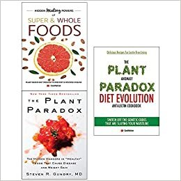 Plant paradox hardcover and anomaly diet and hidden healing powers of super 3 books collection set by CookNation, Steven R. Gundry