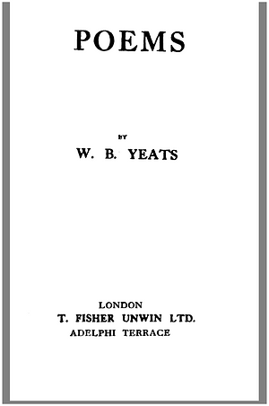 Poems by W.B. Yeats