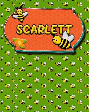 Handwriting Practice 120 Page Honey Bee Book Scarlett: Primary Grades Handwriting Book K-2 by Buzz Schultz