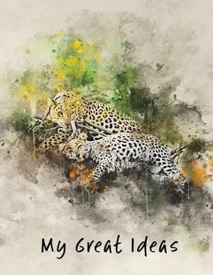 My Great Ideas: Leopard 8.5x11 by Marian Blake