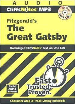 Cliffsnotes Fitzgerald's the Great Gatsby by Kate Maurer