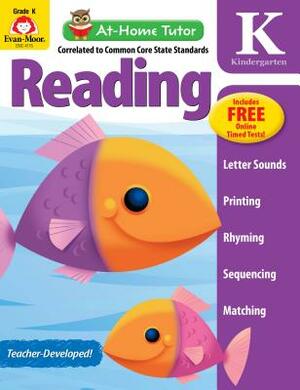 At Home Tutor Reading, Grade K by Evan-Moor Educational Publishers