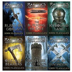 The Ruins of Gorlan / The Burning Bridge / The Icebound Land / The Battle for Skandia /The Sorcerer of the North / The Siege of Macindaw by John Flanagan