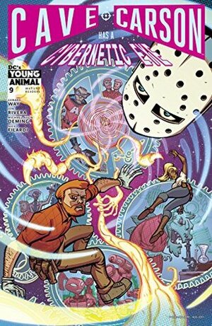 Cave Carson Has a Cybernetic Eye (2016-) #9 by Jon Rivera, Nick Filardi, Michael Avon Oeming, Brandon Bird