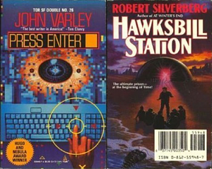 Hawksbill Station/Press Enter by John Varley, Robert Silverberg