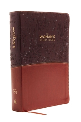 The NKJV, Woman's Study Bible, Fully Revised, Imitation Leather, Brown/Burgundy, Full-Color: Receiving God's Truth for Balance, Hope, and Transformati by Thomas Nelson