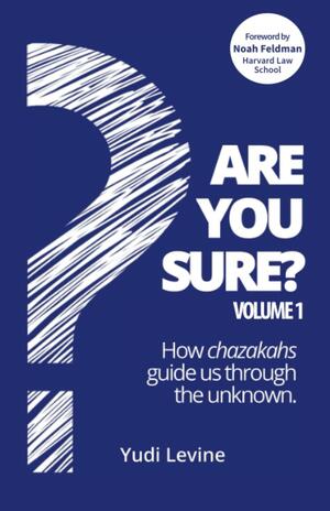 Are You Sure?: How Chazakahs Guide Us Through the Unknown by Yudi Levine, Noah Feldman