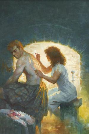 La cruz ardiente  by Diana Gabaldon