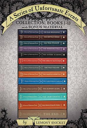 A Series of Unfortunate Events Complete Collection: Books 1-13 by Lemony Snicket