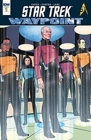 Star Trek: Waypoint #1 by Mack Chater, Simon Roy, Caspar Wijngaard, Corin Howell, Sam Maggs, Donny Cates, Vivek J. Tiwary, Gabriel Hardman, Sandra Lanz, Megan Levens, David Malan, Kevin Dilmore, Christopher Herndon, Cecil Castellucci, Gordon Purcell, Scott Wilson, Rachael Stott, Cavan Scott, Hugo Petrus, Josh Hood, Dayton Ward, Mairghread Scott, Corinna Bechko, Marc Laming