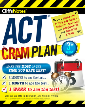 Cliffsnotes ACT Cram Plan, 3rd Edition by Nichole Vivion, William Ma, Jane R. Burstein