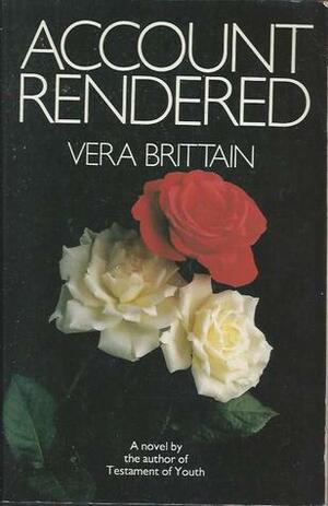 Account Rendered by Vera Brittain