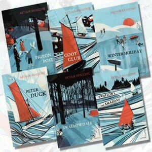 Arthur Ransome Collection Vintage Children's Classics 6 Books Bundle (Coot Club, Peter Duck, Pigeon Post, Swallowdale, Swallows and Amazons, Winter Holiday) by Arthur Ransome