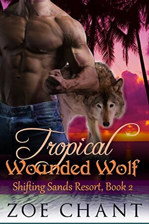 Tropical Wounded Wolf by Zoe Chant