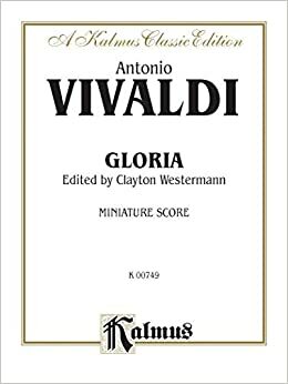 Gloria: Latin Language Edition, Miniature Score by Antonio Vivaldi