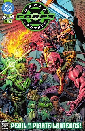 Green Lantern Corps #3 by Jeremy Adams, Morgan Hampton