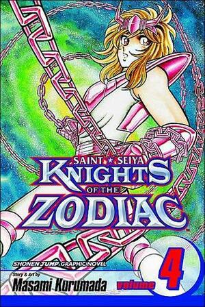 Knights of the Zodiac, Vol. 4: Ketsusen! Black Cloth! by Masami Kurumada