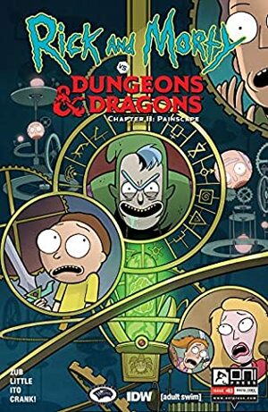 Rick and Morty vs. Dungeons & Dragons II: Painscape #3 by Leonardo Ito, Troy Little, Jim Zub