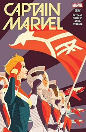 Captain Marvel #2 by Michele Fazekas, Kris Anka, Tara Butters