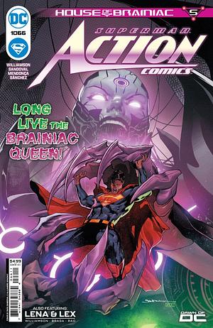 Action Comics #1066 by Joshua Williamson, Rafa Sandoval, Miguel Mendoça, Alejandro Sánchez